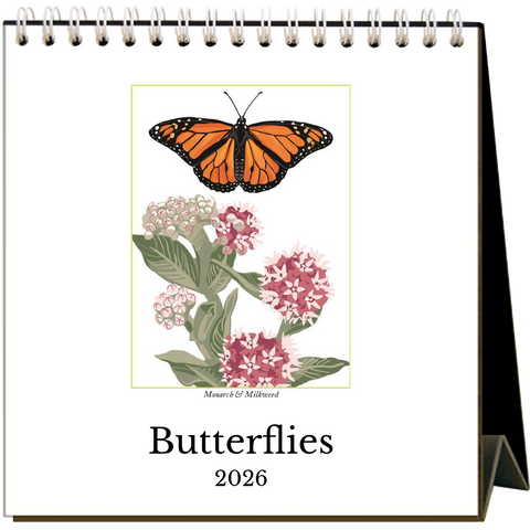 Butterflies 2026 - Desk Calendar