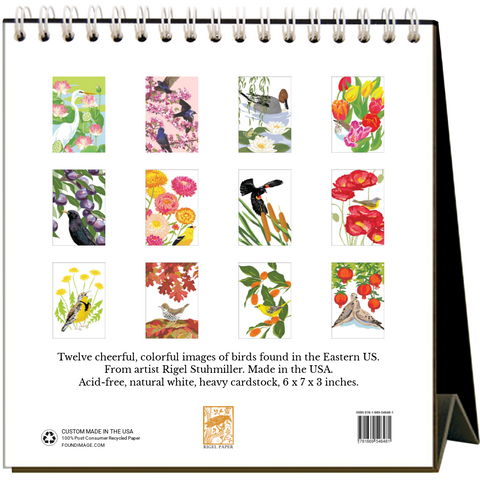 Eastern Birds 2026 - Desk Calendar