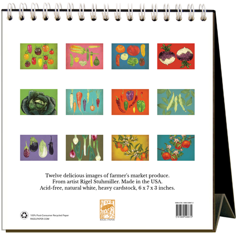 Farmer's Market 2026 - Desk Calendar
