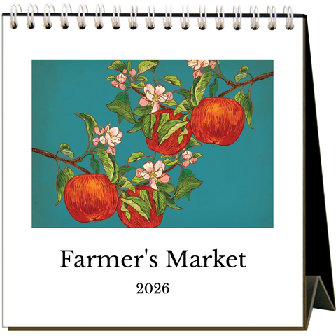 Farmer's Market 2026 - Desk Calendar