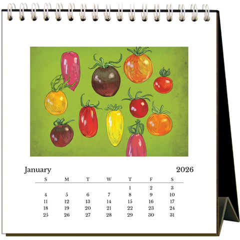 Farmer's Market 2026 - Desk Calendar
