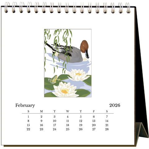 Western Birds 2026 - Desk Calendar