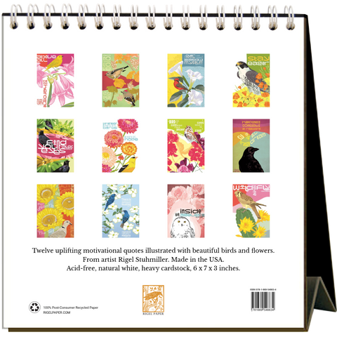 Inspirational Quotes 2026 - Desk Calendar