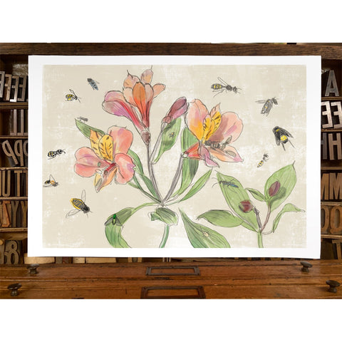 RFL-00315 Alstroemeria and Insects