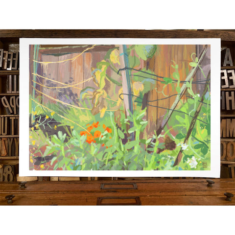 RFL-319 Backyard Garden Sketch