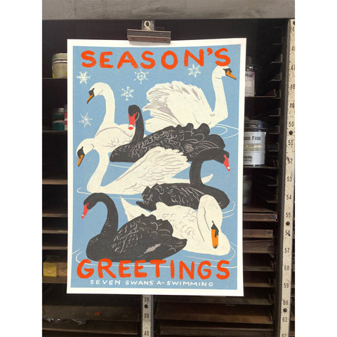 RHO-9160 Seven Swans a-Swimming