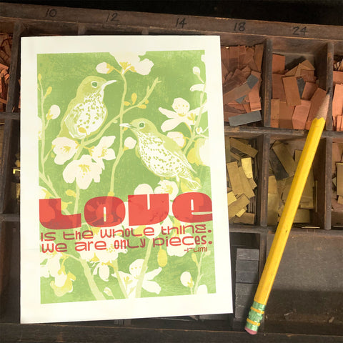 RIN-15 Love is the Whole Thing (Green)