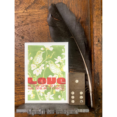 RIN-15 Love is the Whole Thing (Green)