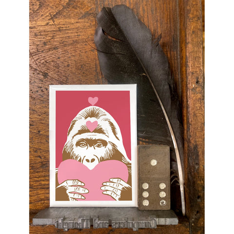 RLO-228 Gorilla with Hearts