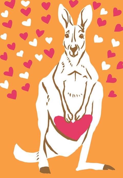 RLO-232 Kangaroo and Hearts