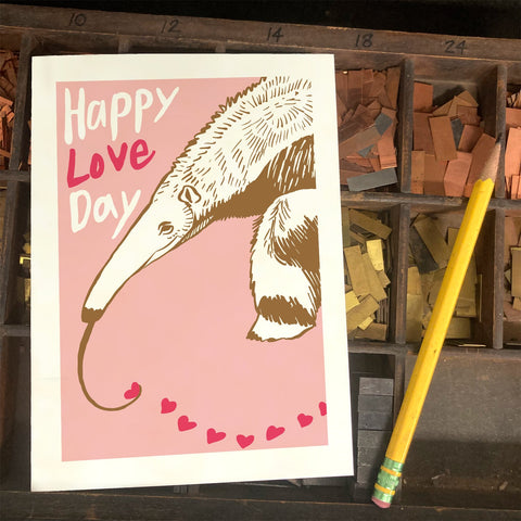 RLO-233 Anteater Hearts and Words