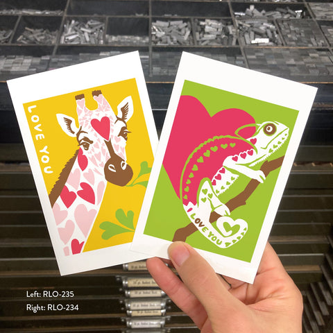 RLO-234 Chameleon Hearts and Words