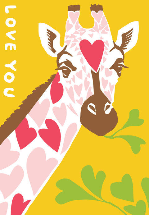 RLO-235 Giraffe Hearts and Words