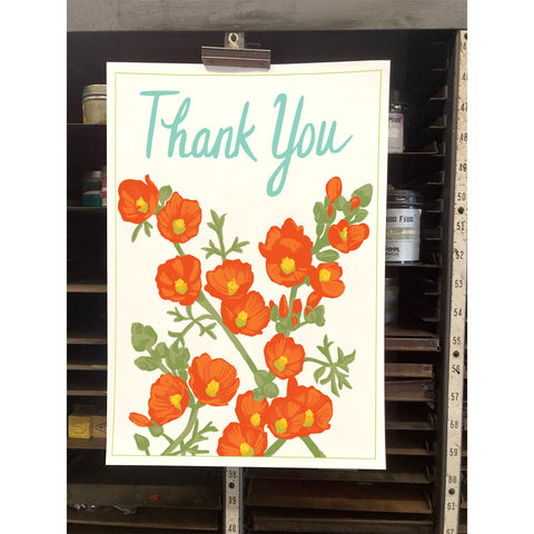 RTY-230 Thank You Globe Mallow