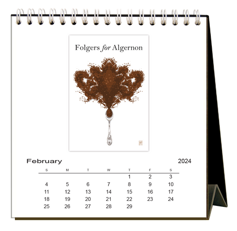 Café Classics 2024 Desk Calendar