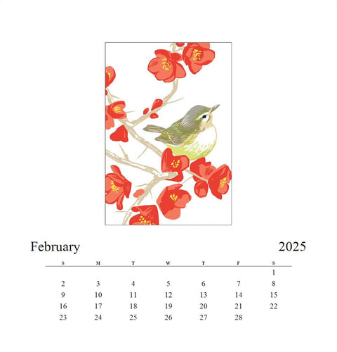 2025 Bay Area Bird Desk Calendar