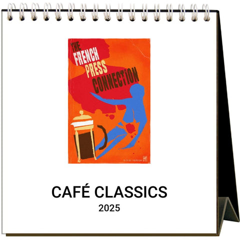 2025 Café Classics Desk Calendar